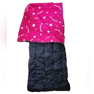 American Girl Doll Full Size Youth Kids Sleeping Bag & Duffle 67" x 29" Girls